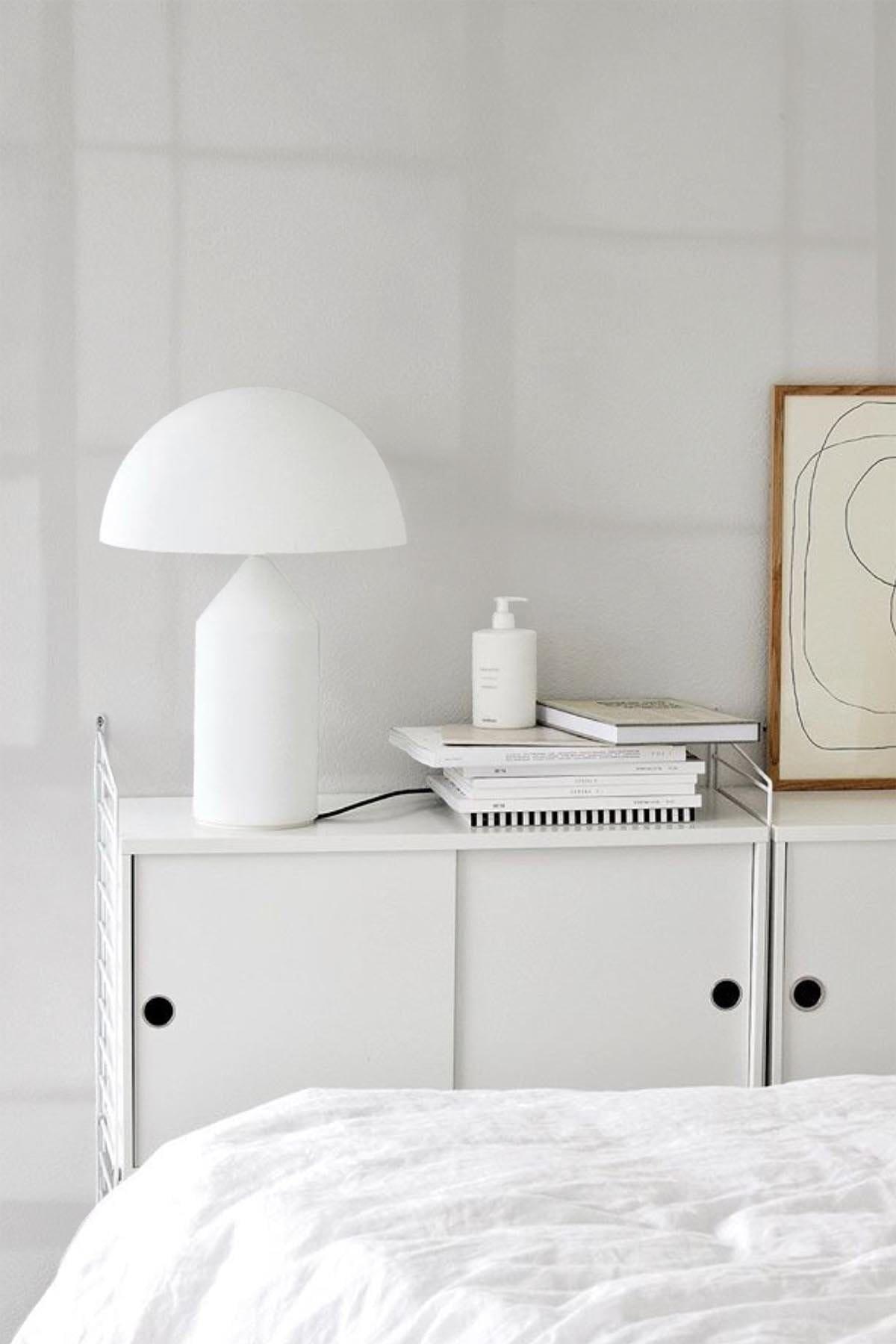 Shadow Play Pale White - Elegant Home Decor for Living Room, Bedroom & Office | Perfect for Modern Interior Design & Cozy Ambiance