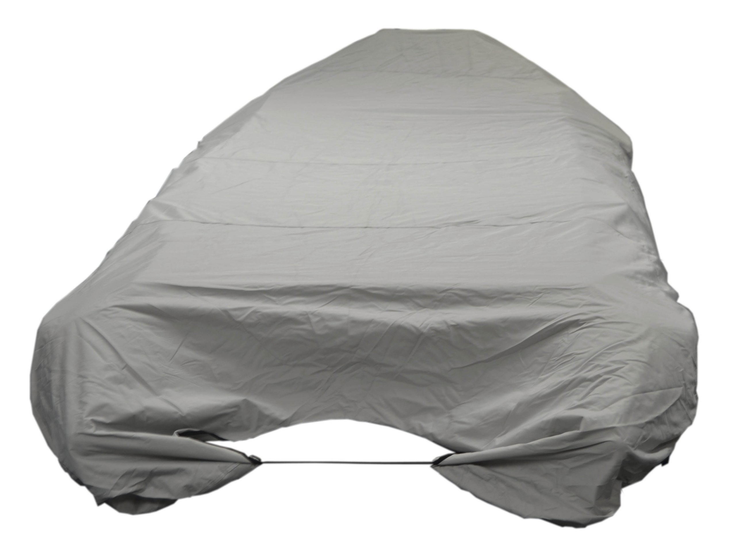 UV Resistant Inflatable Dinghy Boat Cover - Heavy Duty Grey Waterproof Protection for 10-11 ft Boats | Perfect for Outdoor Storage, Marine Use & Travel Protection