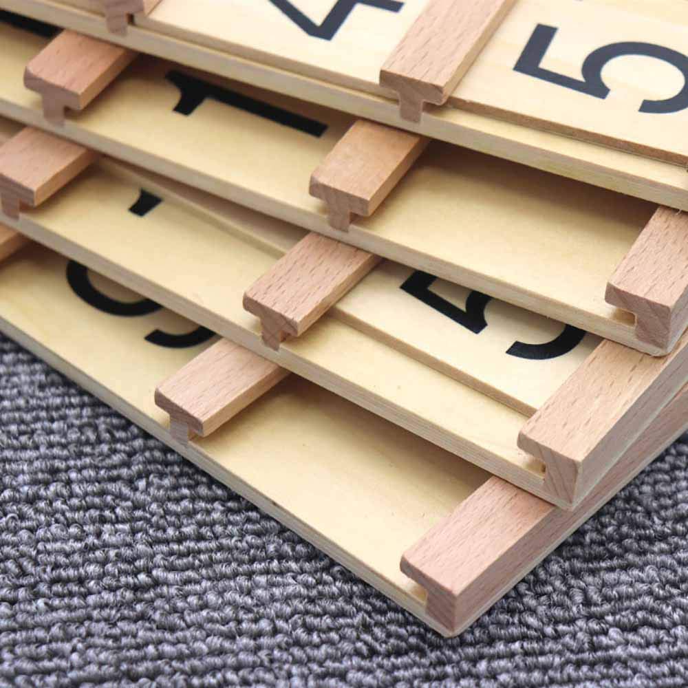 Montessori Math Toys for Toddlers - Seguin Boards with Beads, Home Edition | Early Childhood Learning Materials for Counting & Number Recognition - Perfect for Homeschooling & Classroom Activities