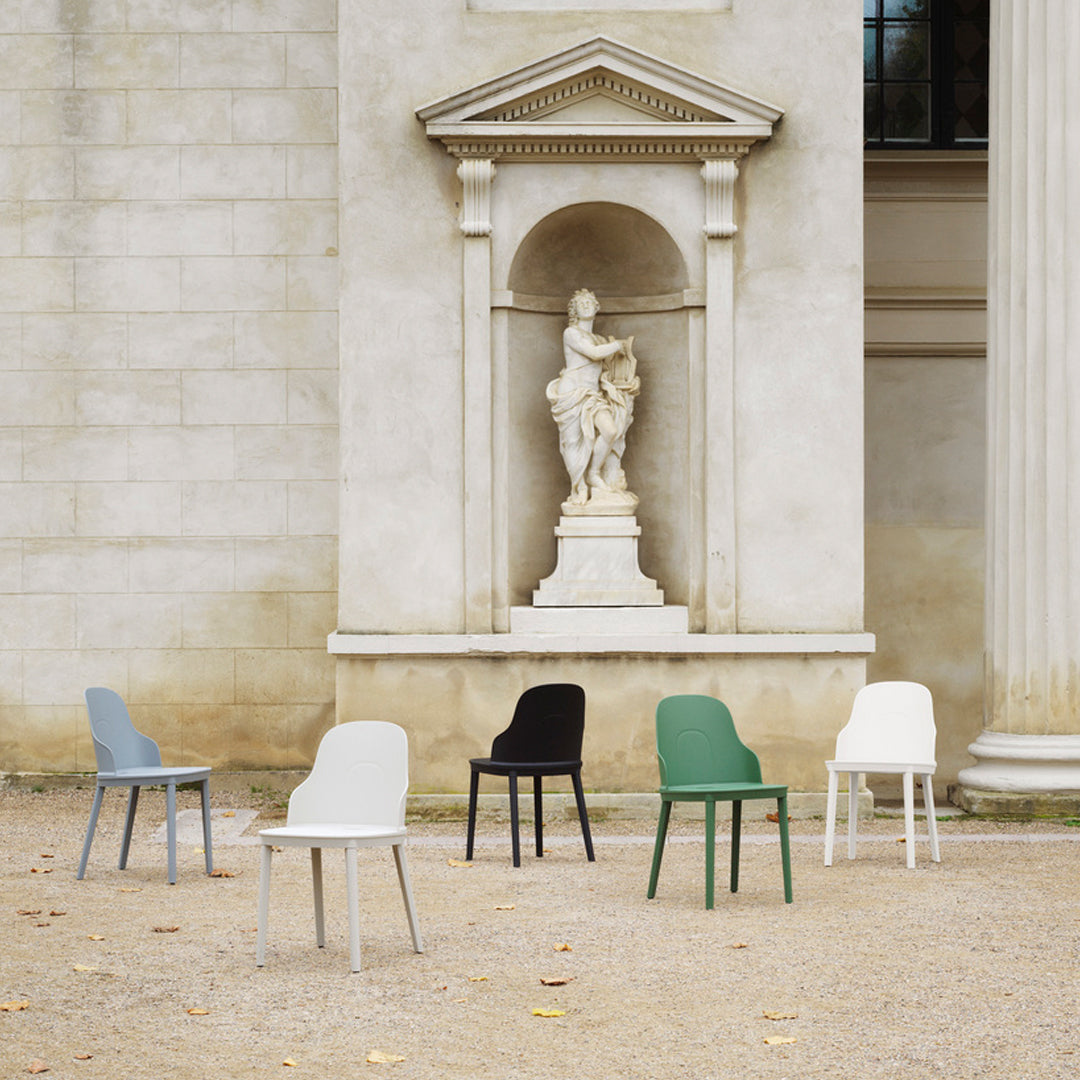 Allez Outdoor Dining Chair - Weather-Resistant Patio Chairs for Backyard, Garden & Poolside - Comfortable Stackable Outdoor Furniture for Restaurants & Home Use