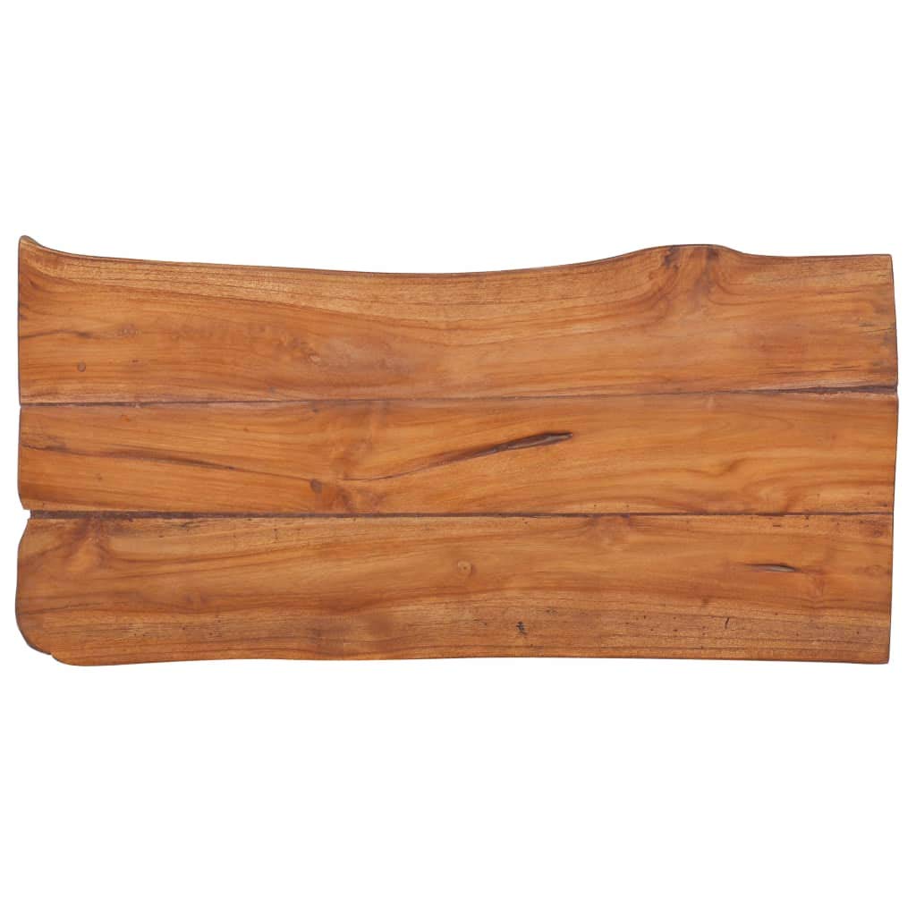 vidaXL Solid Teak Wood Garden Bench - Durable Indoor & Outdoor Wooden Bench for Entryway, Hallway, Living Room & Patio - Perfect for Home Decor, Garden Seating & Relaxation