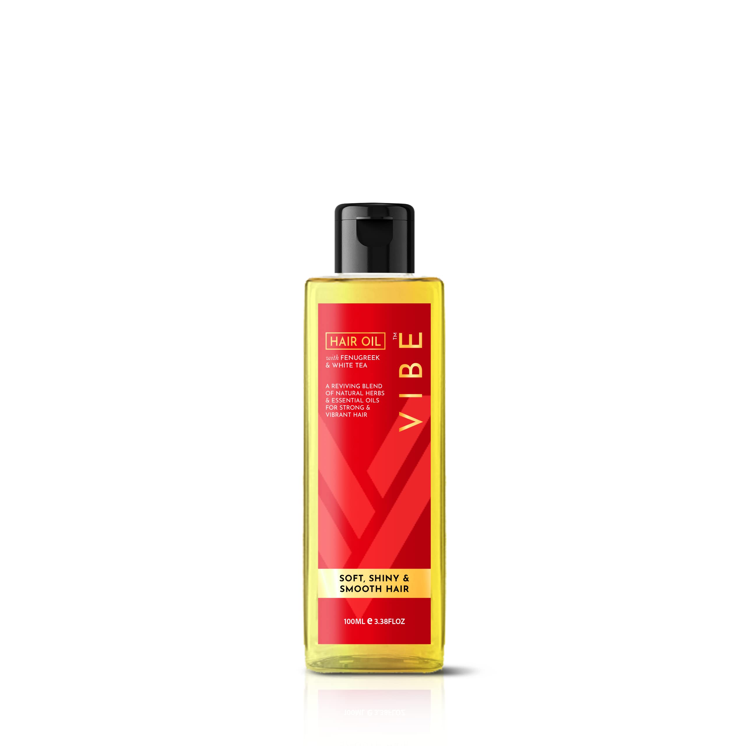 VIBE Aqua Citrus Body Wash & White Tea Fenugreek Hair Oil Combo Pack - 300ml Body Wash + 100ml Hair Oil for Hydrating Skin & Nourishing Hair - Perfect for Daily Shower & Hair Care Routine