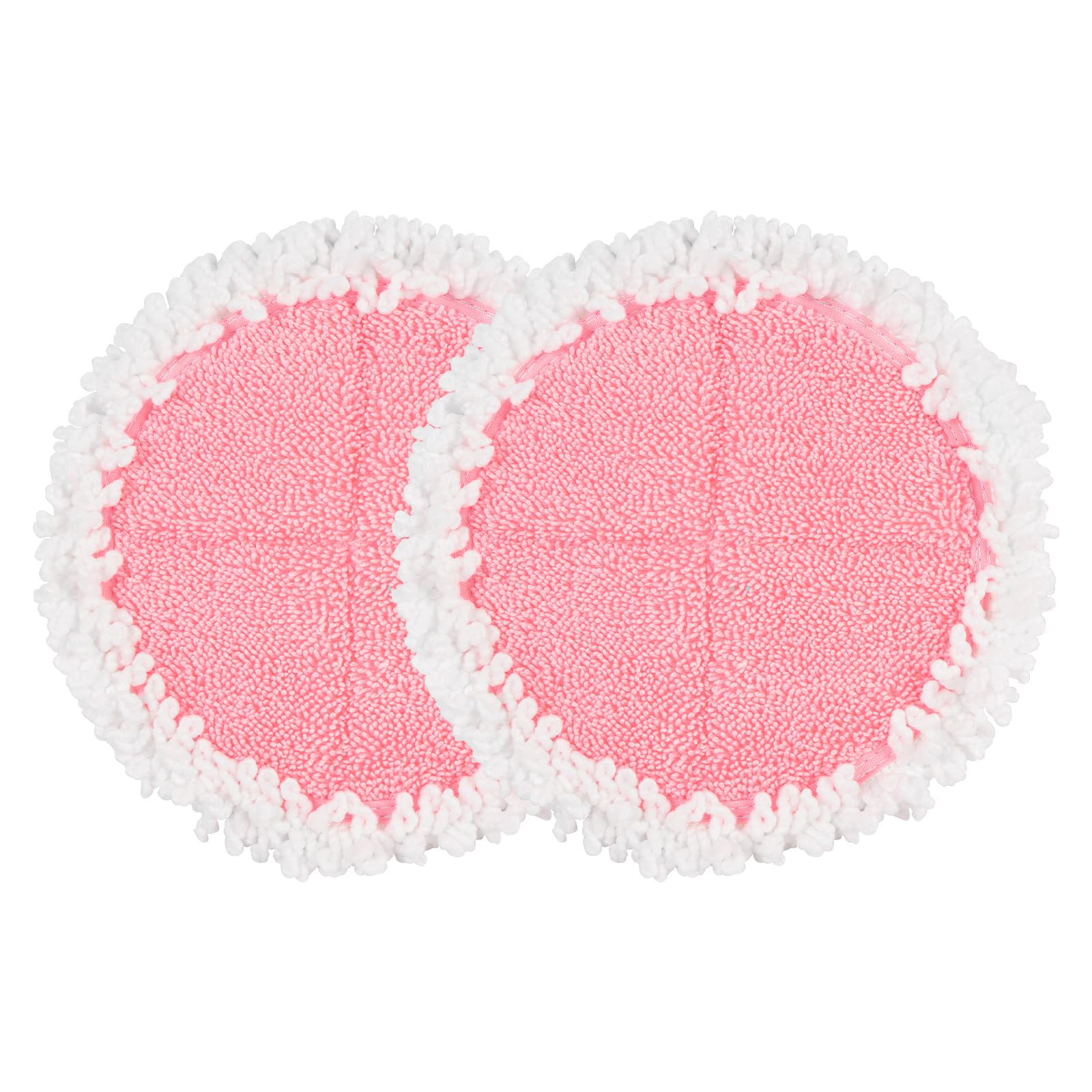 VMAI Electric Mop Replacement Pads - 4 Pack Washable Microfiber Cleaning Pads for G700 & P700 Cordless Electric Mops (Pink) - Perfect for Hardwood Floors, Tile & Laminate Cleaning
