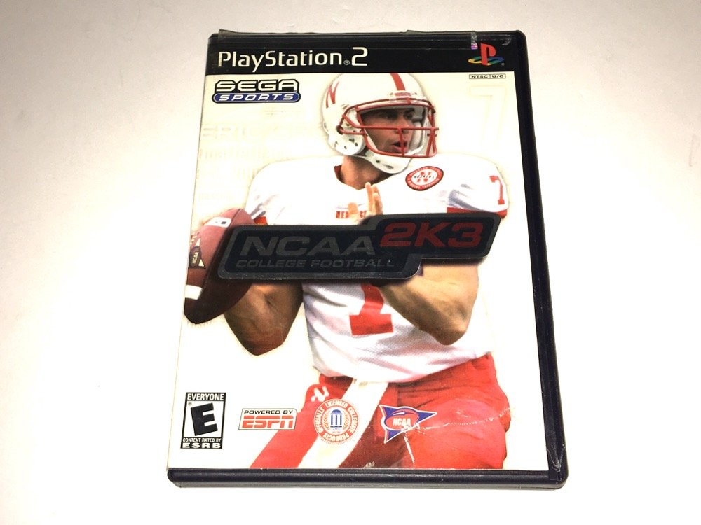 NCAA Football 2K3 for PlayStation 2 - Classic College Football Video Game | Perfect for Sports Fans & Retro Gaming Enthusiasts | Great for Game Nights & Nostalgic Play