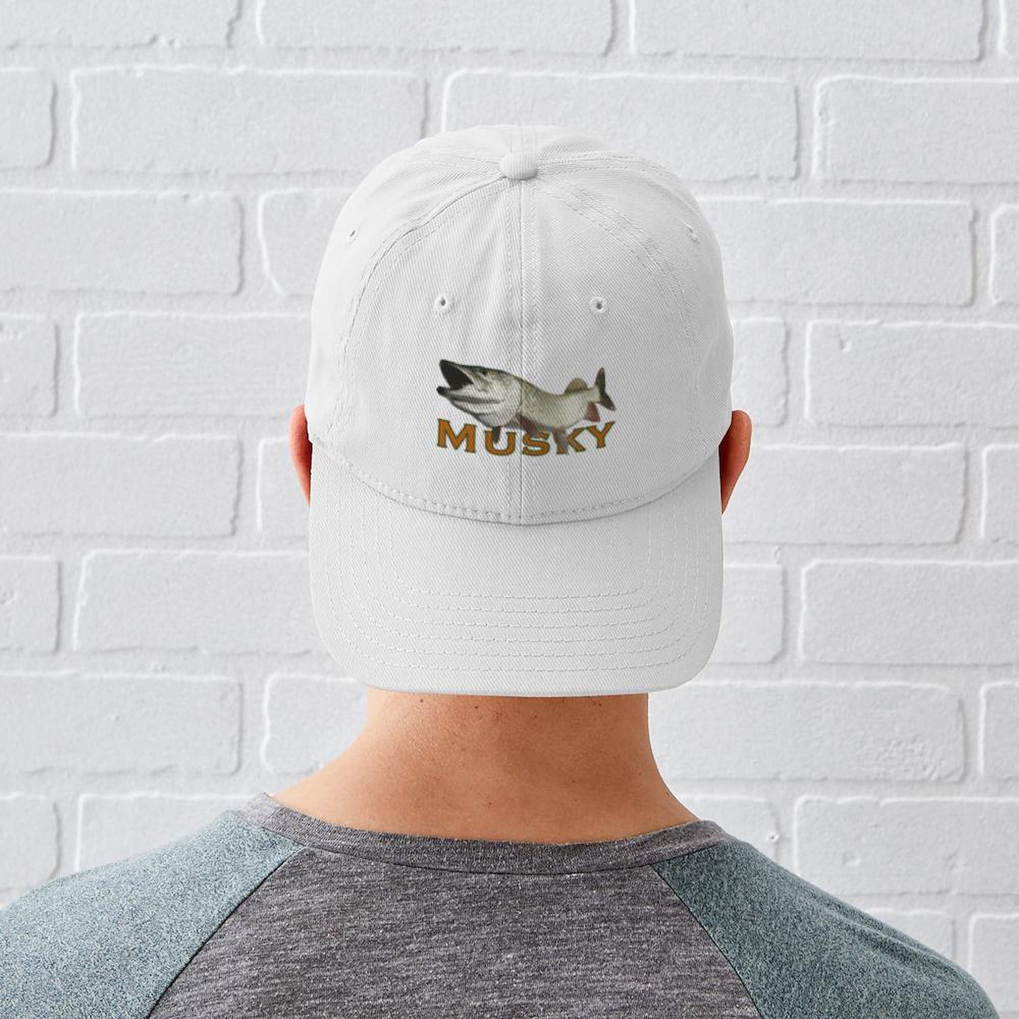 Monster Musky Adjustable Baseball Cap for Fishing & Outdoor