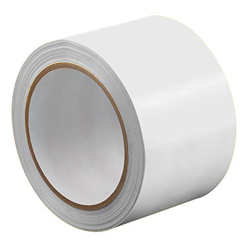 TapeCase TC414 White UPVC/Rubber Adhesive Film Tape - 28