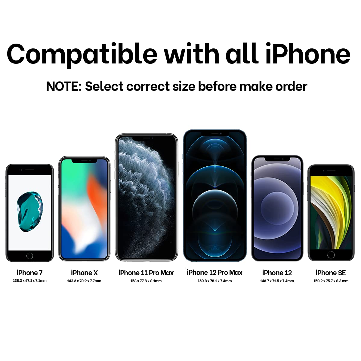 Shockproof Phone Case for iPhone 15/14/13/12/11/X - Durable Protection for Daily Use