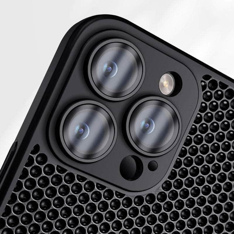 Premium Heat Dissipation Cooling Case for iPhone 15 Pro Max - Shockproof & Slim Design for Gaming & Heavy Usage