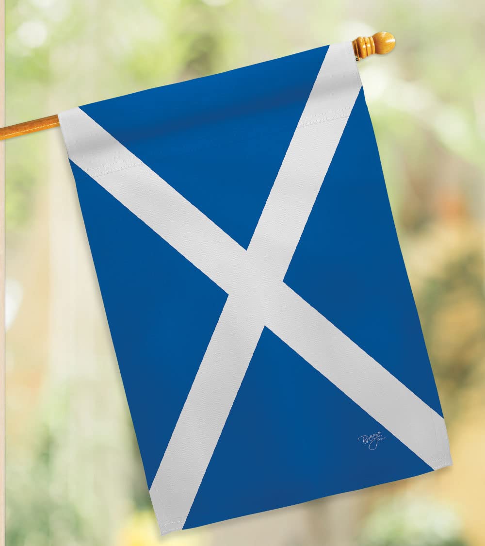St. Andrews Cross House Flag Set 28x40