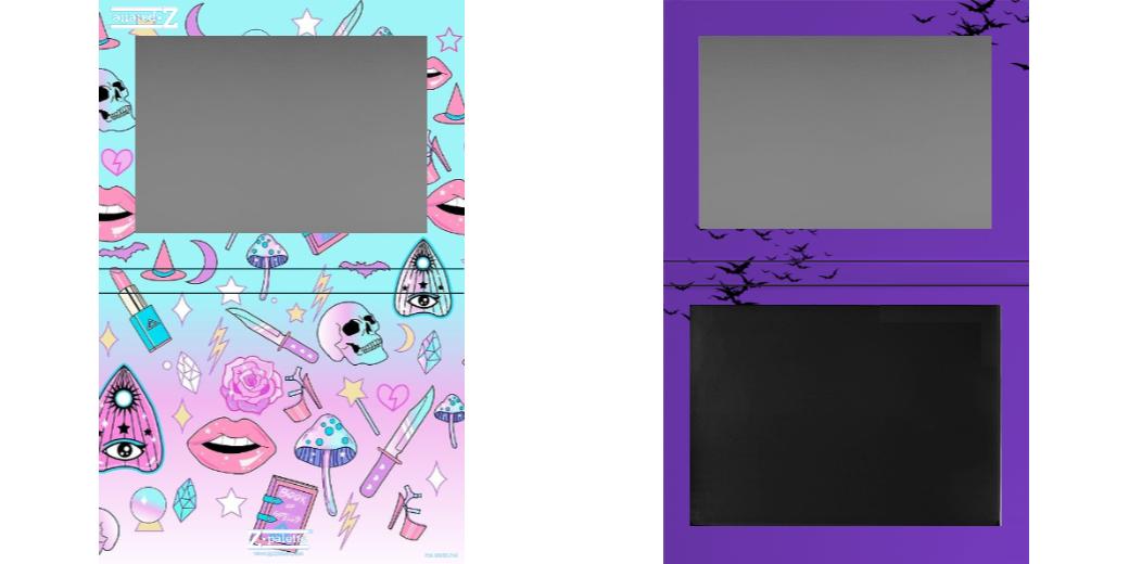Custom Extra Large Z Palette - Magnetic Makeup Palette for Eyeshadows & Blush - Perfect for Professional Makeup Artists & Travel