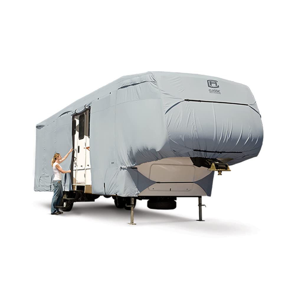 PermaPRO 5th Wheel RV Cover for 41'-44' Trailers - Weather Protection for Campers & Travel Trailers