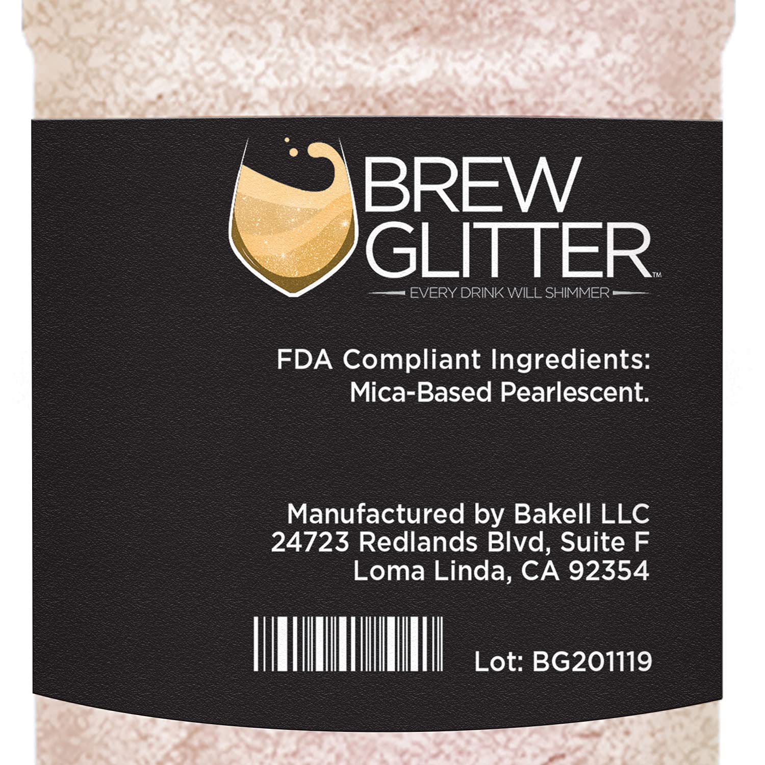 Edible Glitter for Drinks - KOSHER & HALAL Certified 100% Food Grade Vegan Glitter Dust for Cocktails, Beer, Cupcakes & Beverage Garnish - Gluten Free, Nut Free (45g Shaker, Gold Iridescent) - Perfect for Party Drinks, Wedding Cocktails & Cake Decorating