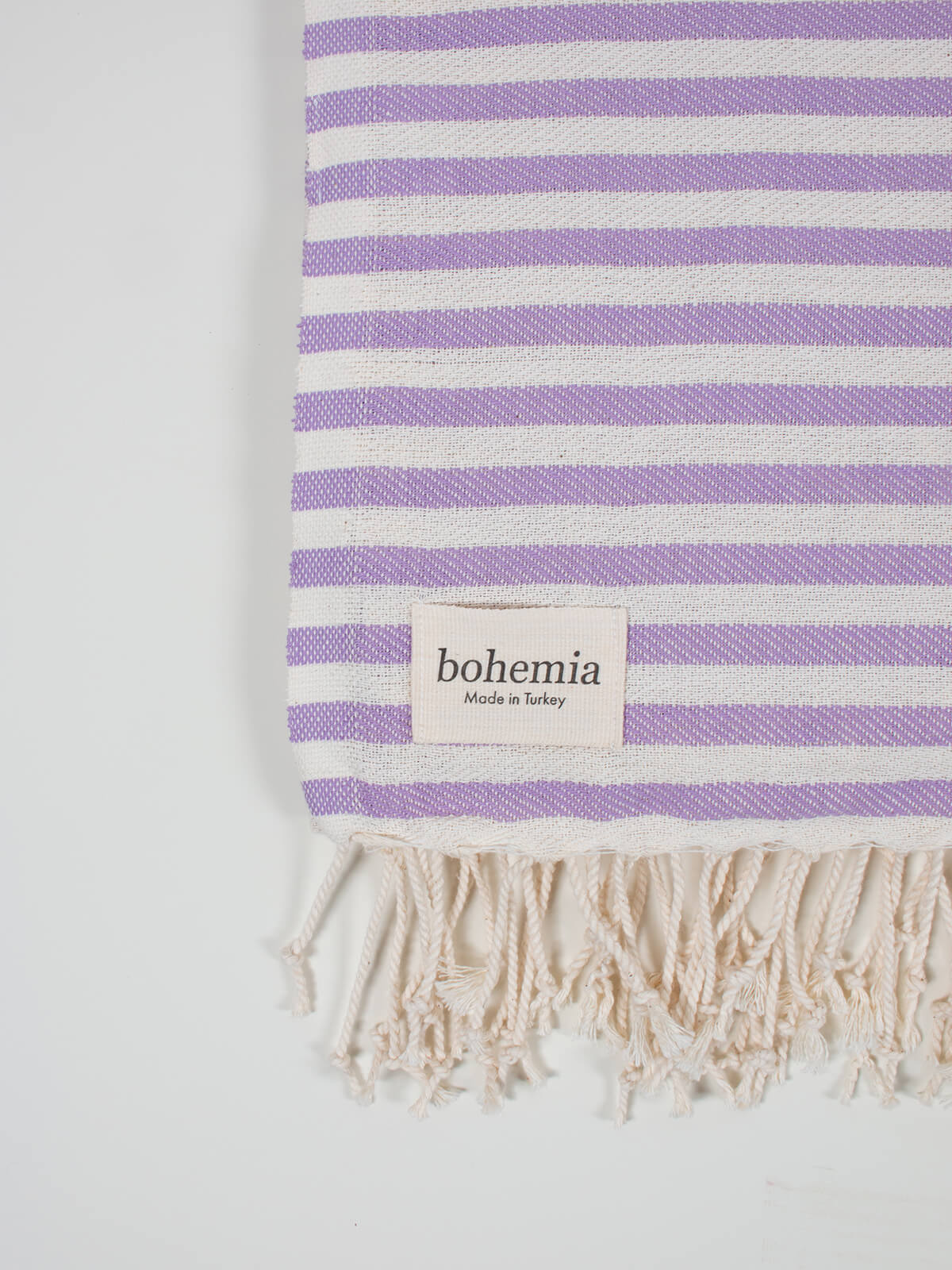 Premium Sorrento Hammam Towel - Soft & Absorbent Lilac Turkish Bath Towel for Spa, Beach & Yoga - Lightweight & Quick-Drying