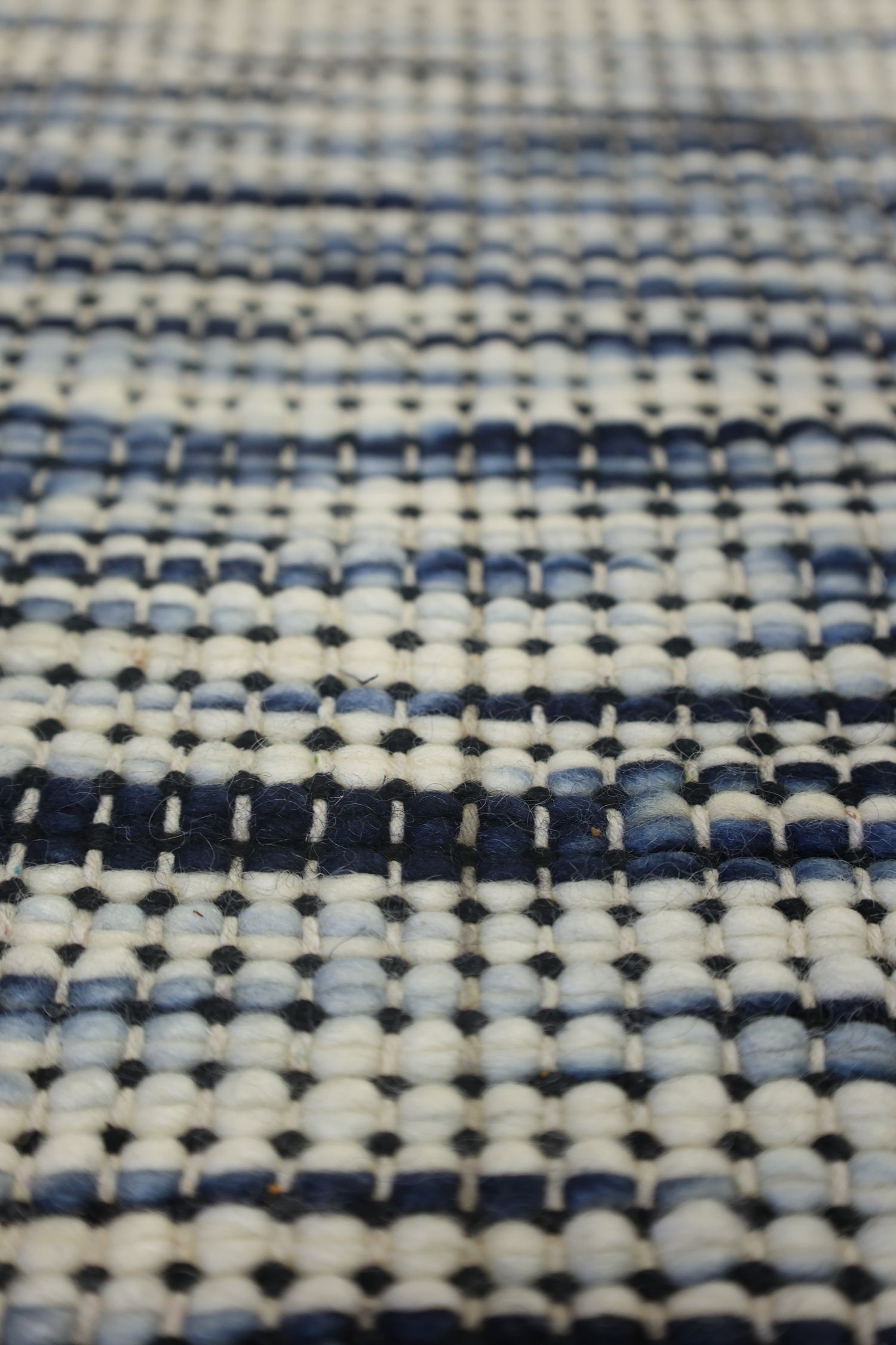 Bahai Semi Worsted Handwoven Contemporary Area Rug J73052 - Perfect for Living Room, Bedroom & Office Decor