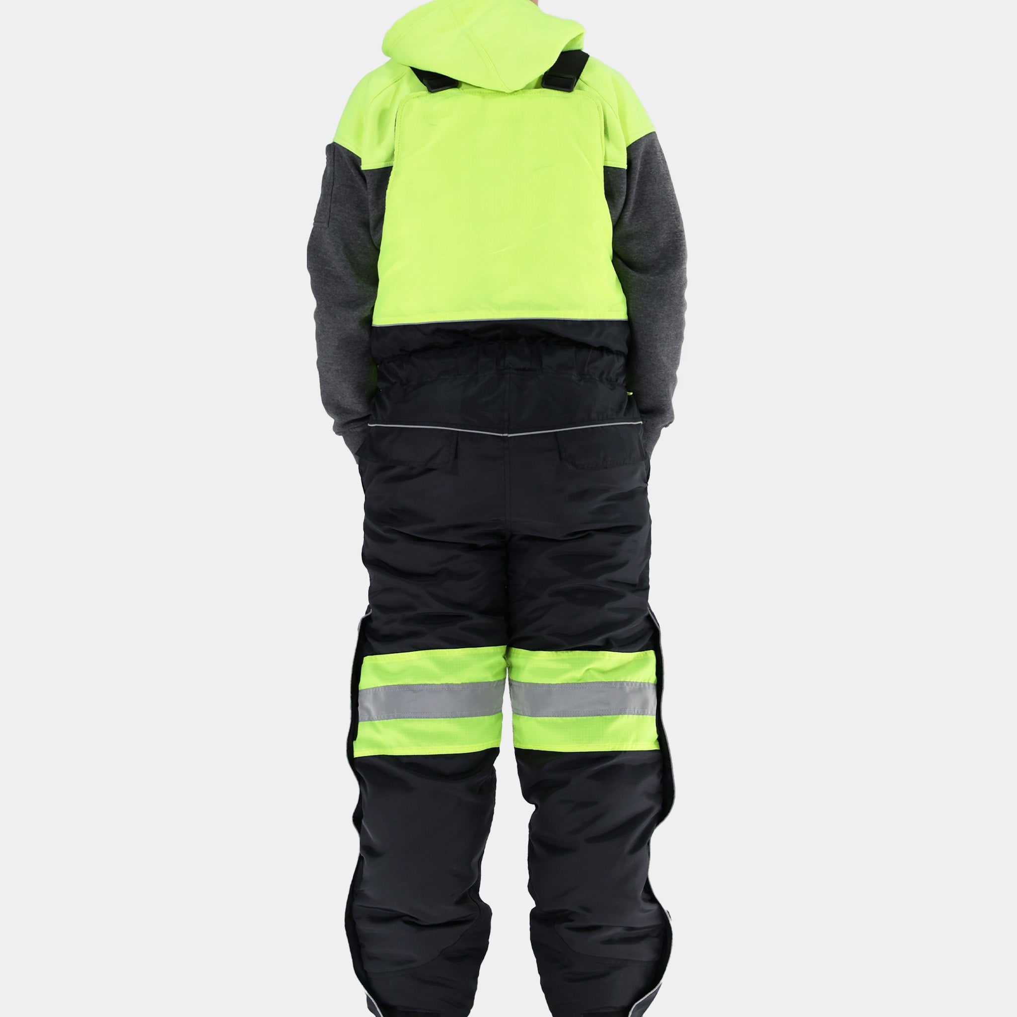 Reflex Pro Bib Overalls - Durable Work Overalls for Men & Women - Heavy Duty Denim Coveralls for Farming, Construction & Outdoor Work