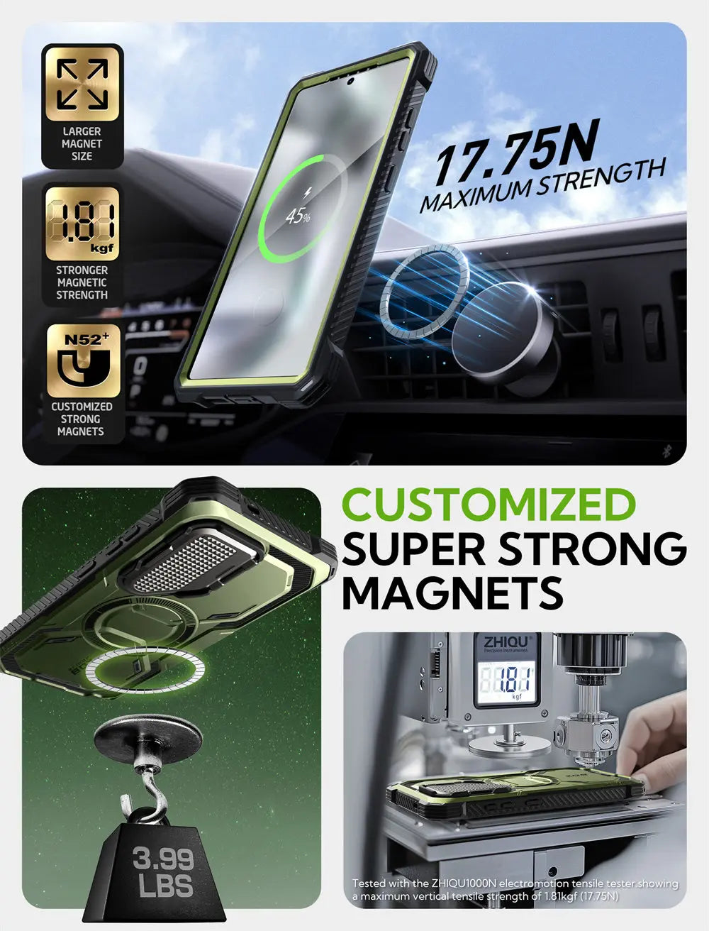 Galaxy S25 Ultra Case - BLASON Armorbox Full Body Protective Cover with Military-Grade Drop Protection | Perfect for Outdoor Adventures, Travel & Daily Use