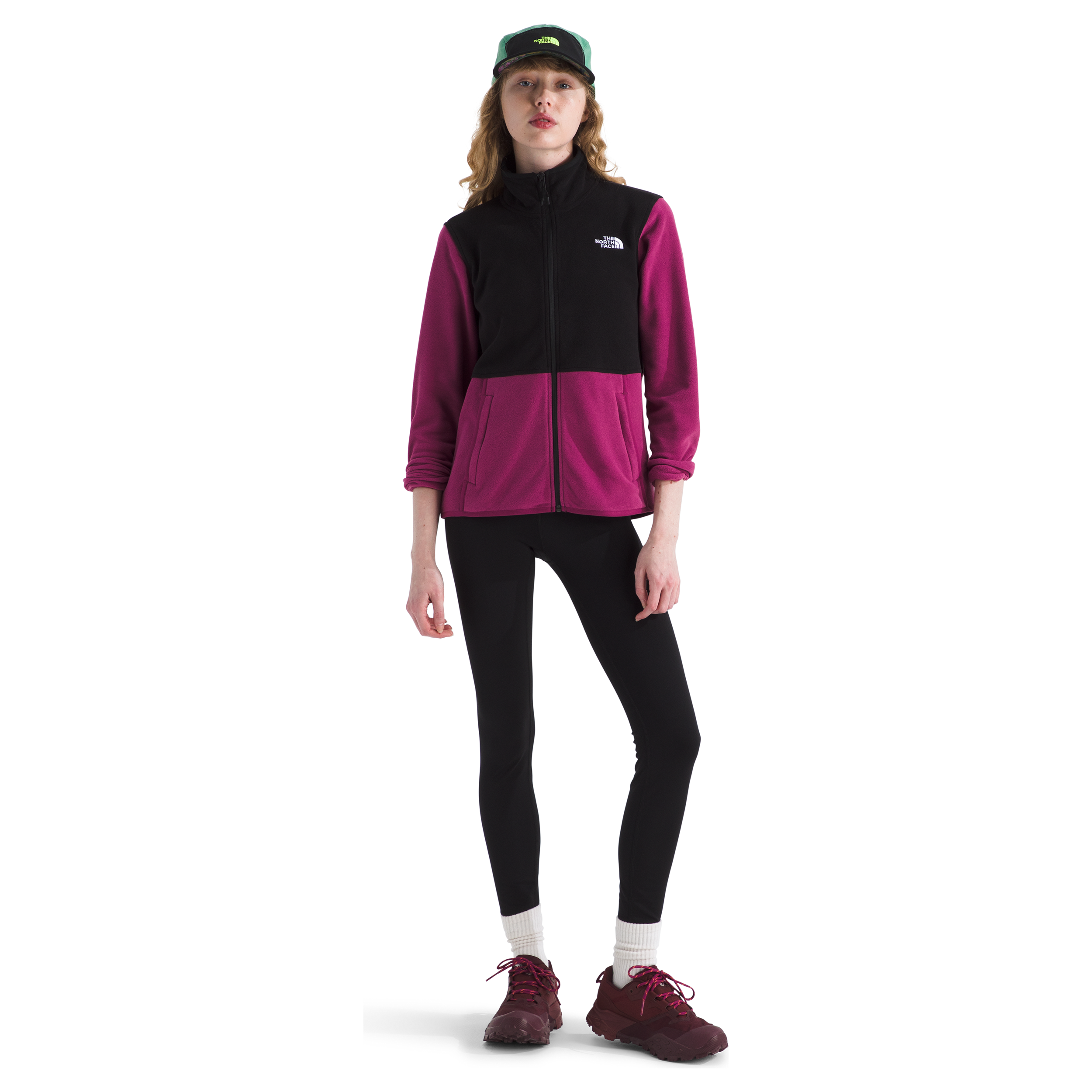 The North Face Women’s Glacier Fleece Jacket - Warm Winter Fleece Pullover for Hiking, Camping & Outdoor Activities