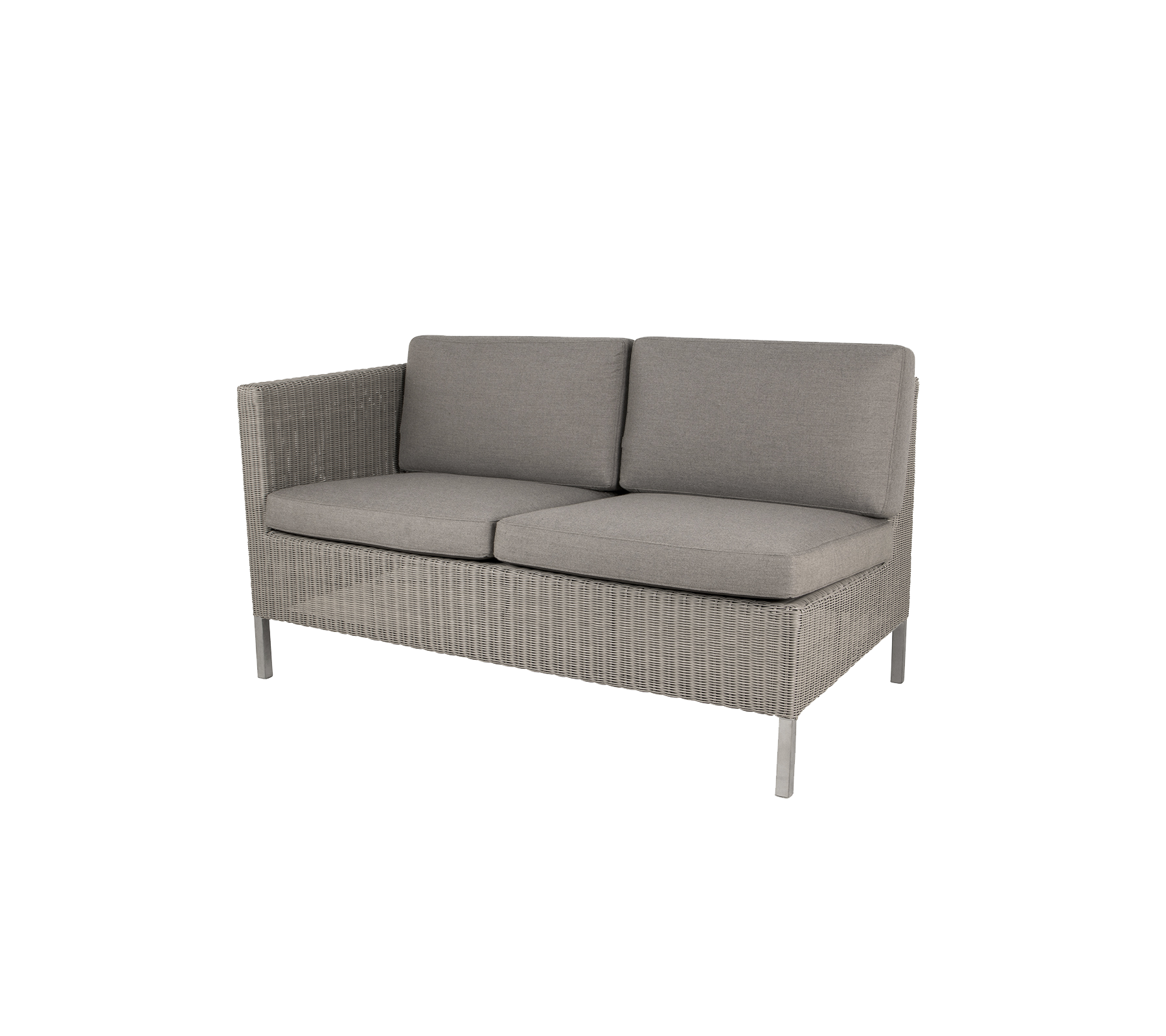 2-Seater Dining Lounge Sofa Right Module - Modern and Comfortable for Small Spaces | Perfect for Apartments, Dining Areas, and Cozy Living Rooms