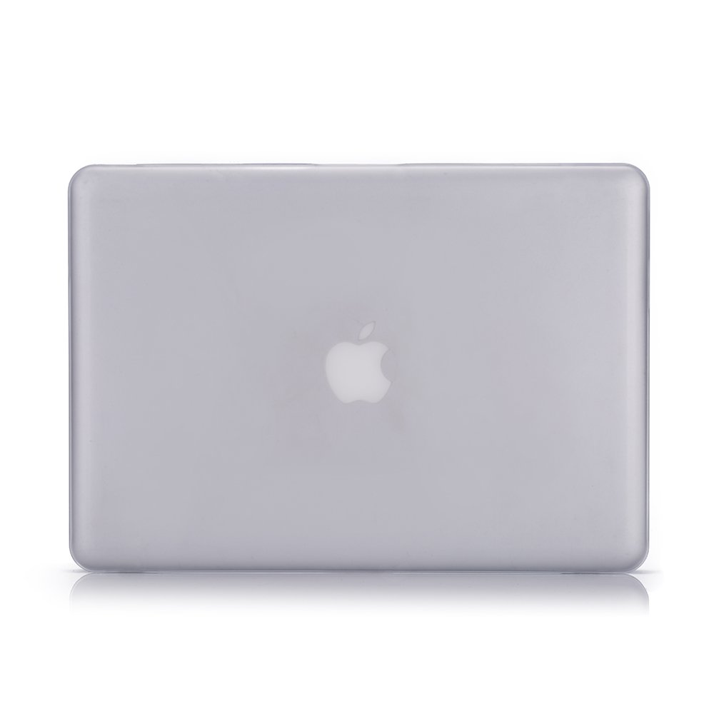 MacBook Pro 13 Case 2012-2008 Model A1278 | Matte Hard Plastic Shell Cover for 13.3-inch MacBook Pro with CD-ROM Drive - White | Perfect for Work, Travel & School Protection