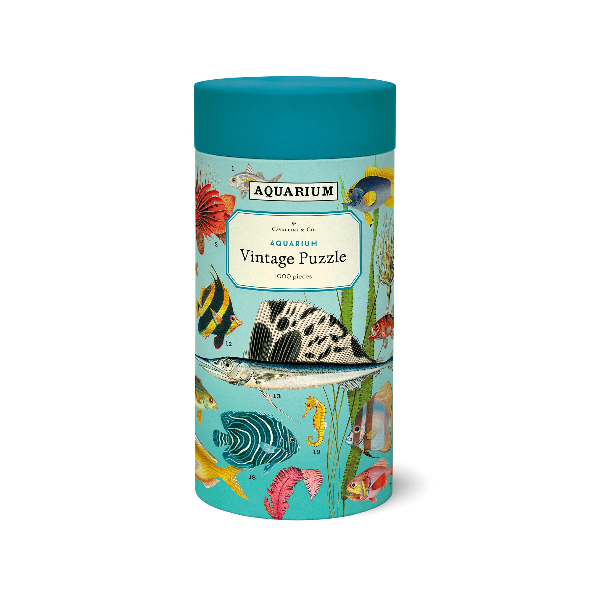 1,000 Piece Jigsaw Puzzle - Colorful Fish Underwater Scene - Perfect for Family Game Night & Stress Relief