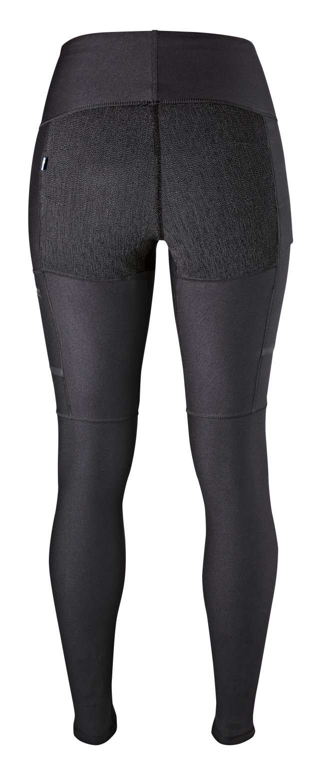 Fjällräven Abisko Trek Tights for Women - Black XXS - Hiking & Outdoor Adventure Leggings