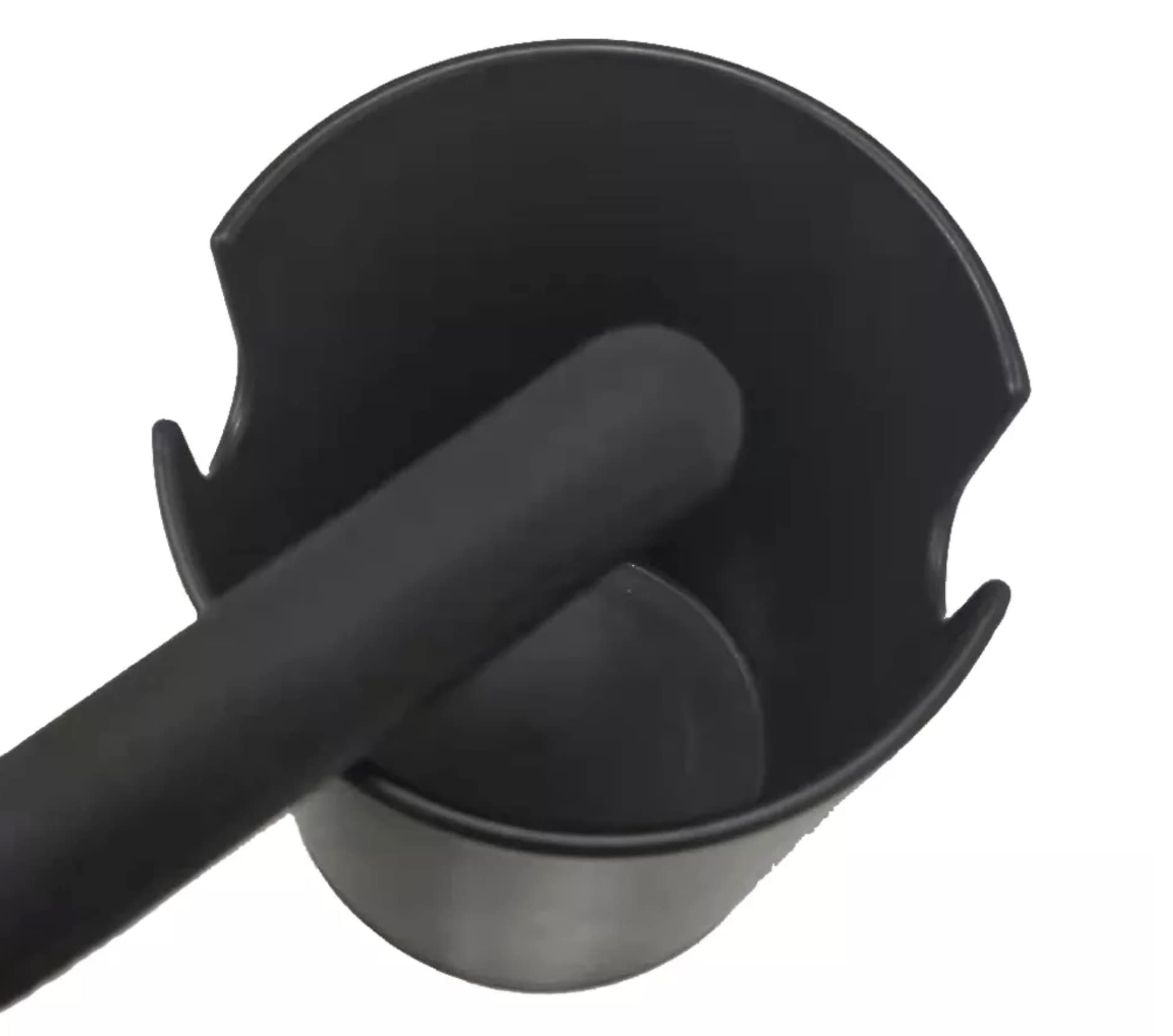 Premium Espresso Knock Box - Durable Coffee Grounds Container with Non-Slip Base for Baristas & Home Brewing | Perfect for Espresso Machines & Coffee Waste Disposal in Cafes & Kitchens