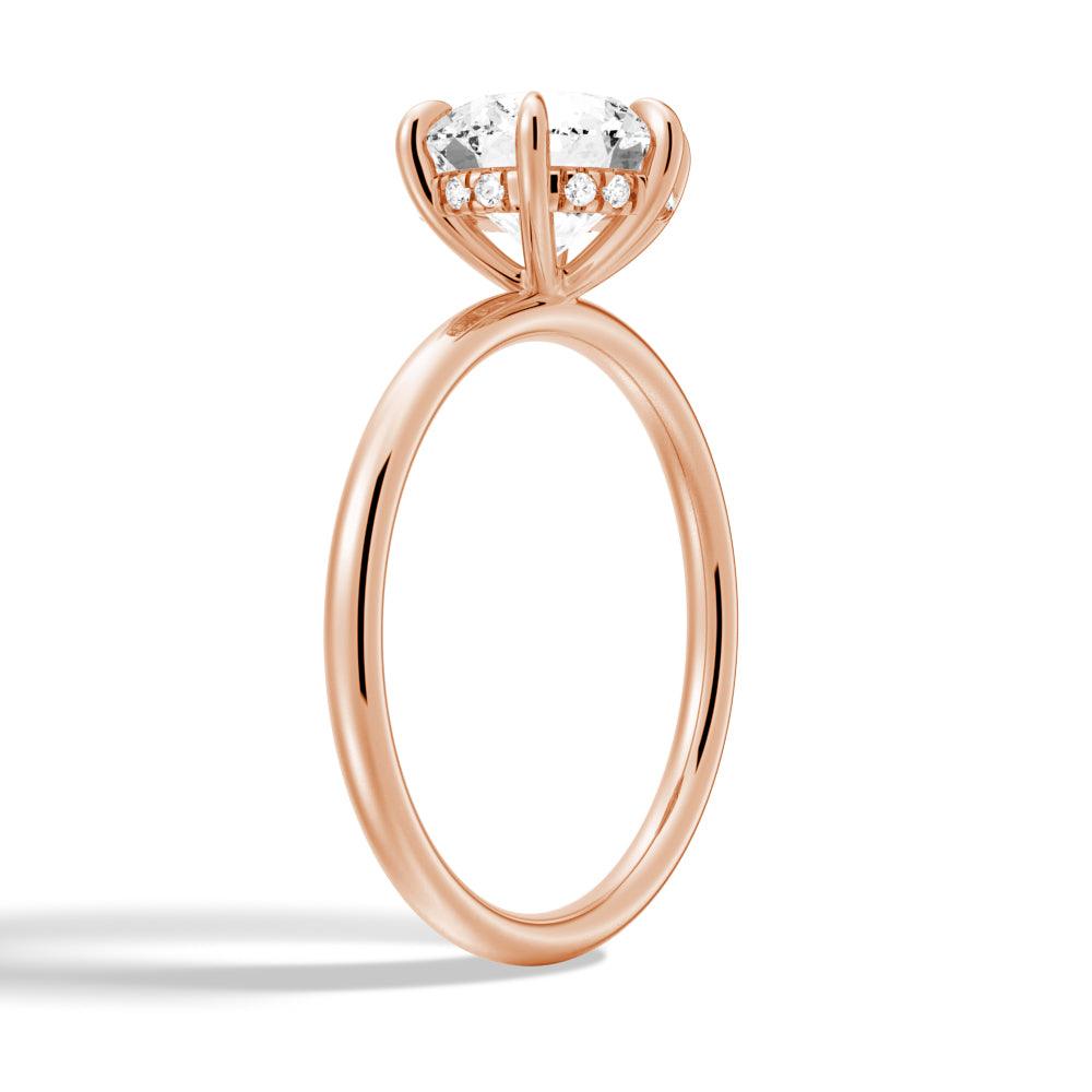 6-Prong Solitaire Moissanite Engagement & Wedding Ring Set for Couples with Matching Men's Band - Perfect for Proposals, Anniversaries & Romantic Occasions