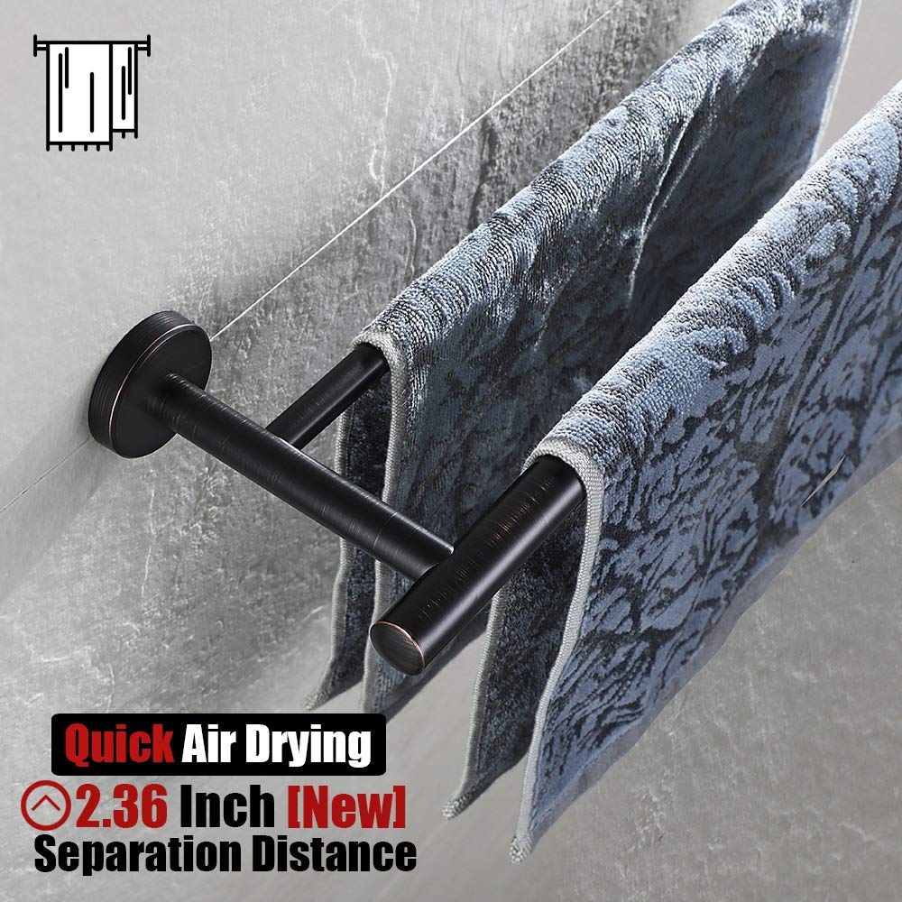Oil Rubbed Bronze Towel Ring - 7