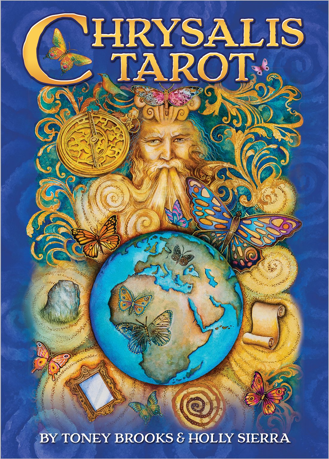 Chrysalis Tarot Deck and Book Set - 78-Card Oracle Deck with Guidebook for Divination, Spiritual Growth & Self-Discovery | Perfect for Tarot Readers, Beginners & Meditation Practitioners