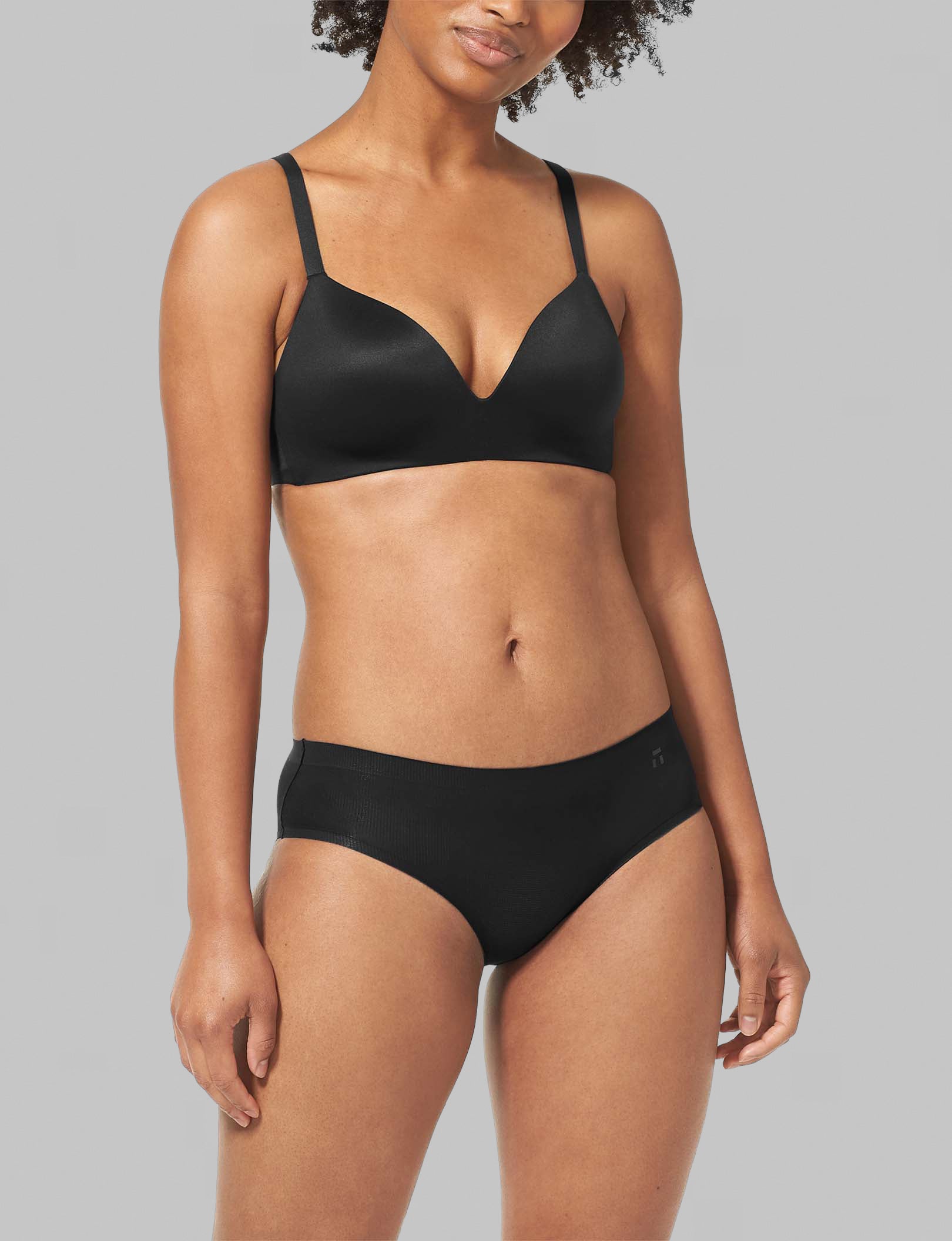 Second Skin Lightly Lined Wireless Bra - Ultra Comfortable Seamless Support for Everyday Wear, Yoga & Lounge