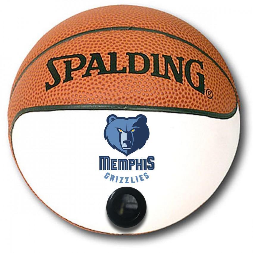Official Memphis Grizzlies NBA Miniature Basketball Collectible with Team Logo - Perfect for Fans, Sports Memorabilia & Home Office Decor