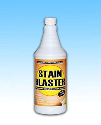 Stain Blaster Red Dye Remover - 12 Quarts/Case | Powerful Fabric Stain Remover for Clothes, Carpets & Upholstery | Ideal for Laundry, Home Cleaning & DIY Projects