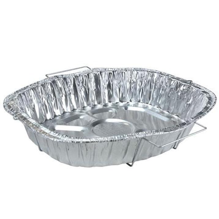 Nicole Fantini Heavy Duty Disposable Aluminum Foil Roasting Pan 18.25
