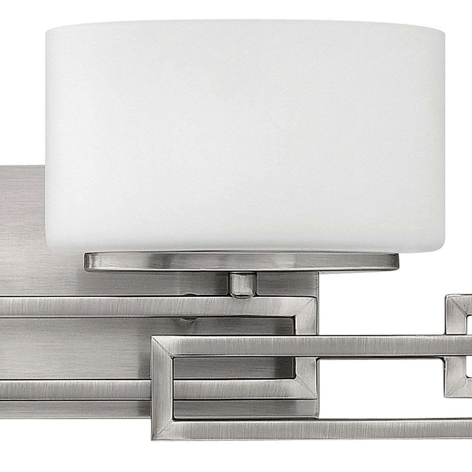 Hinkley Lanza Collection 4-Light Modern Bathroom Vanity Light Fixture 240W G9 Base, Antique Nickel Finish - Perfect for Contemporary Bathroom & Powder Room Lighting