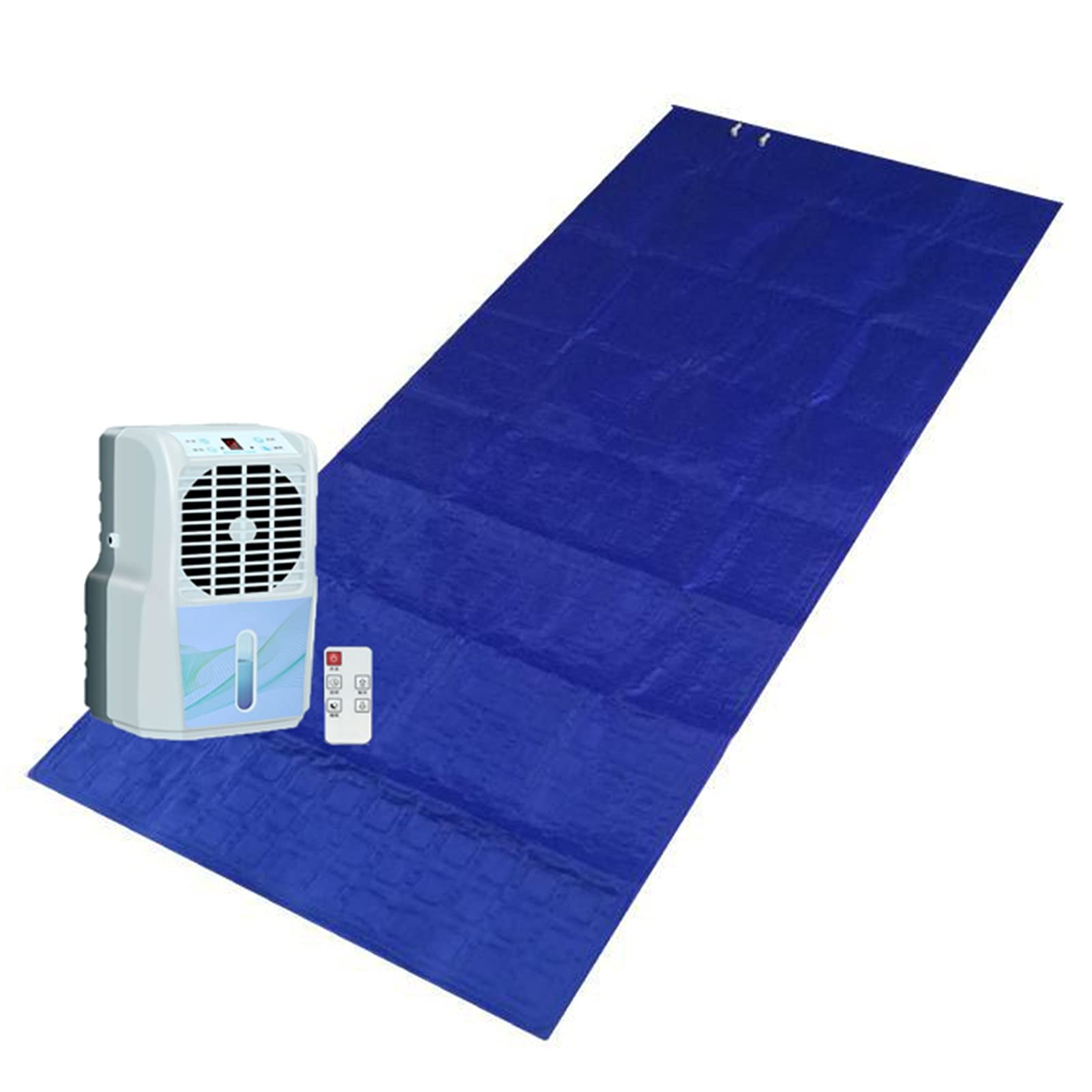 Mattress Cooler Pad - Adjustable Temperature Water-Cooled Bed Topper with Evaporative Cooling Technology | Queen Size Cooling System for Hot Sleepers | Perfect for Summer Nights & Hot Climates