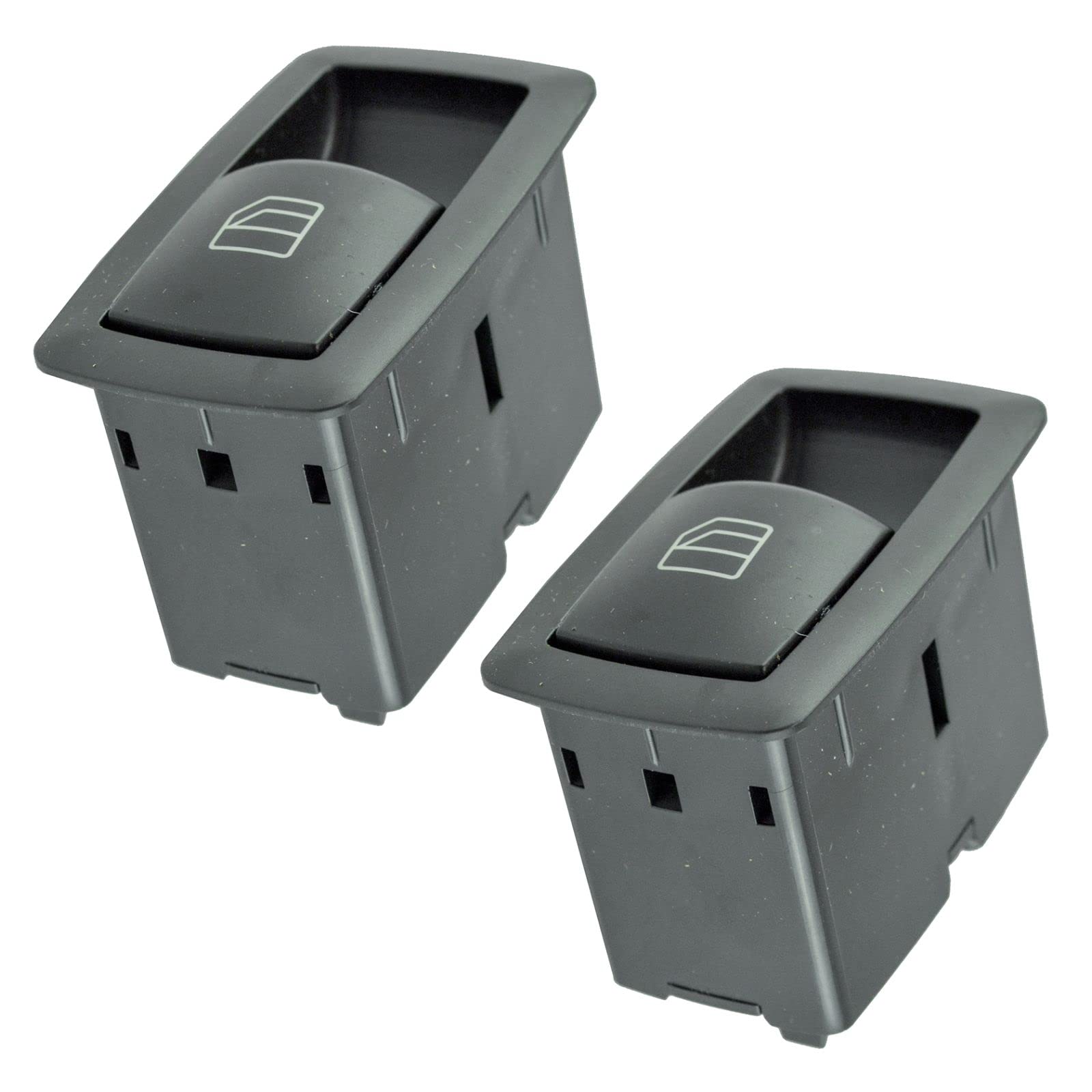 Mercedes Benz Rear Power Window Switch Pair - Driver & Passenger Side Replacement for W203 W209 W211 W219 - Perfect for DIY Car Repairs & Window Maintenance