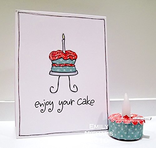 Birthday Sentiment Stamps for Card Making & Scrapbooking - Birthday Dog & Cookie Designs by The Stamps of Life - Perfect for DIY Greeting Cards, Invitations & Memory Albums