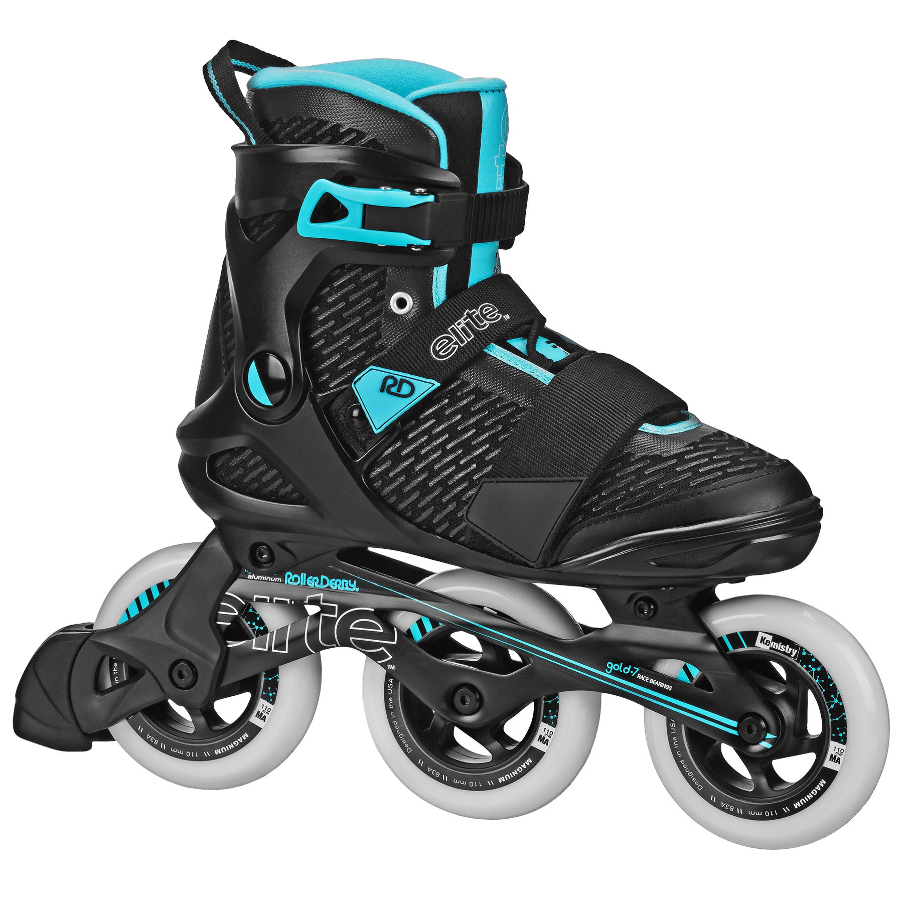 Delta 110 Inline Skates for Adults - High-Performance Roller Skates with Comfortable Fit - Perfect for Outdoor Fitness, Street Skating & Recreational Rollerblading