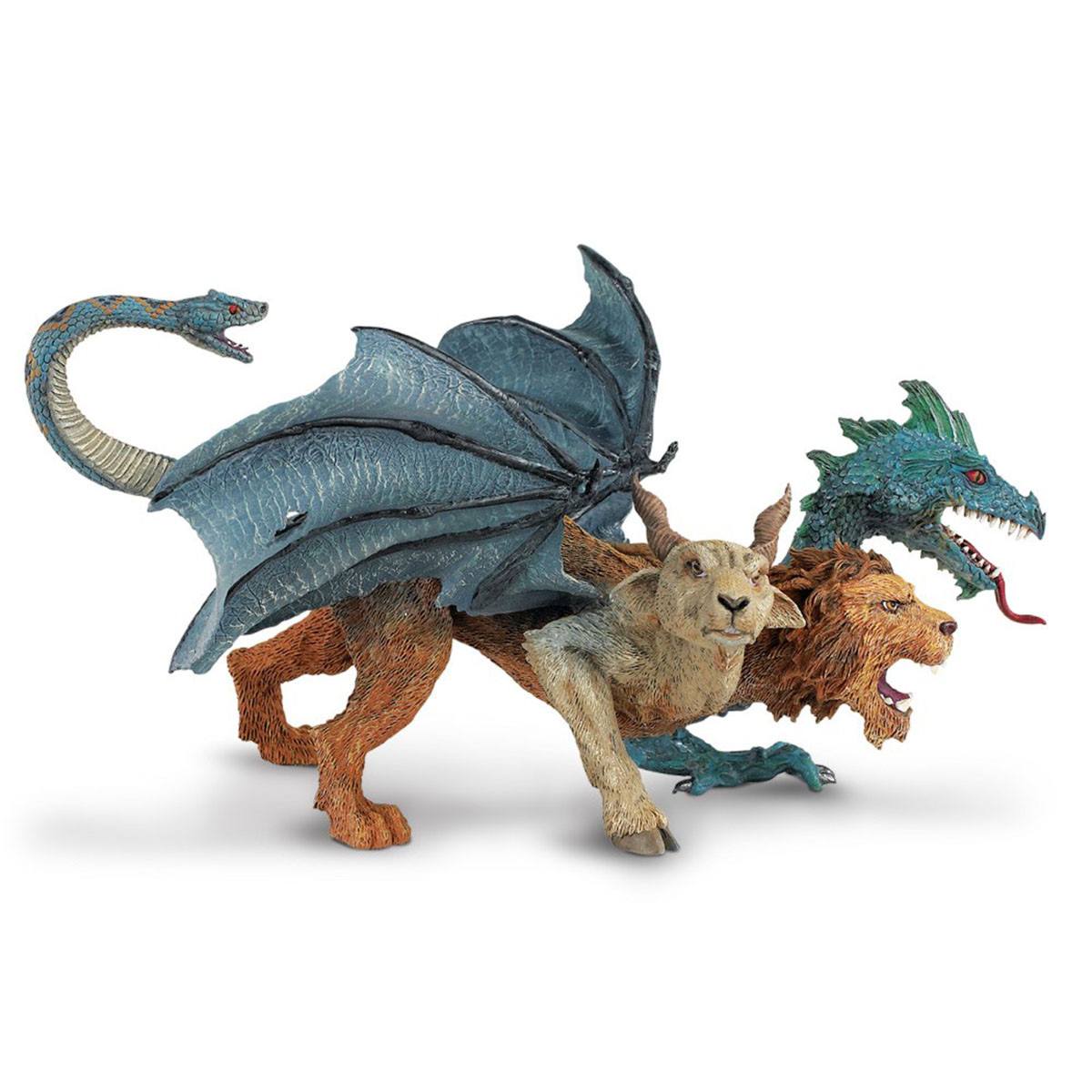 Chimera Mythical Realms Figure by Safari Ltd - Fantasy Creature Collectible for Home Decor & Gaming Scenes | Perfect for D&D, Tabletop RPGs & Mythology Enthusiasts