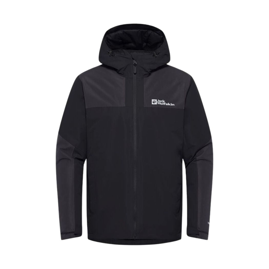 Jack Wolfskin Jasper Insulated Men's Waterproof Winter Jacket - Lightweight Warm Coat for Hiking, Skiing & Outdoor Adventures
