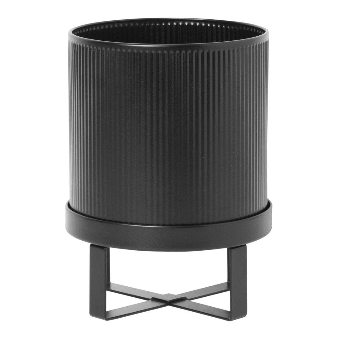 Ferm Living Bao Planter - Modern Ceramic Flower Pot for Indoor Plants, Succulents & Home Decor | Perfect for Living Room, Bedroom & Office Desk Decorations