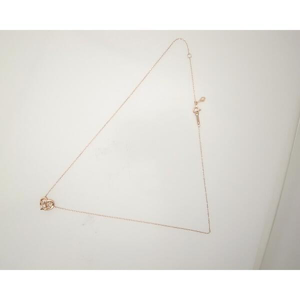 4℃ Diamond Heart Pendant Necklace - 10K Rose Gold Women's Jewelry | Vintage Luxury Necklace for Anniversary, Valentine's Day Gift & Special Occasions