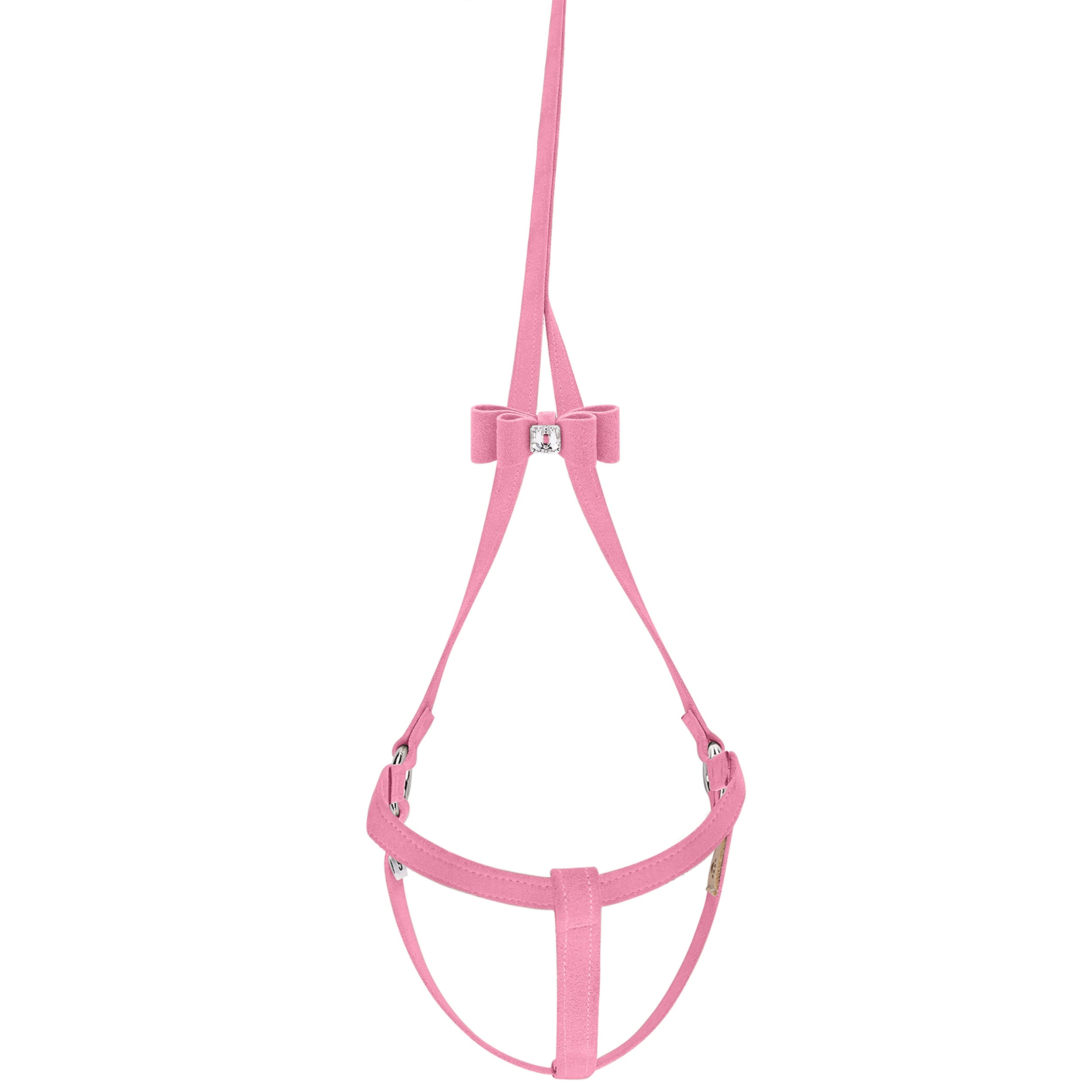 Big Bow Step N Go Dog Leash Harness - Adjustable No-Pull Pet Harness for Small & Medium Dogs, Perfect for Walking, Training & Outdoor Adventures