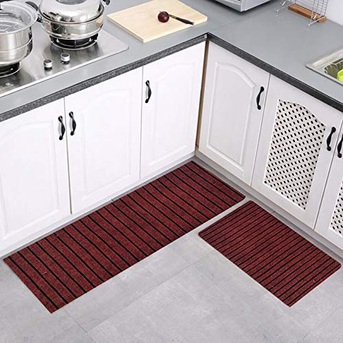 Non-Slip Absorbent Kitchen Door Mat - 40x120cm Waterproof Floor Rug for Bathroom, Entryway & Home Use - A3 Size Anti-Skid Carpet for High Traffic Areas