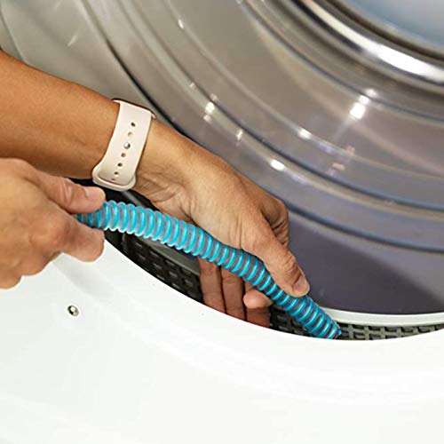 Flexible Dryer Vent Cleaner Kit - Lint Vacuum Attachment for Most Vacuums | Easy Hose Connection | Perfect for Home Laundry Maintenance & Dryer Fire Prevention