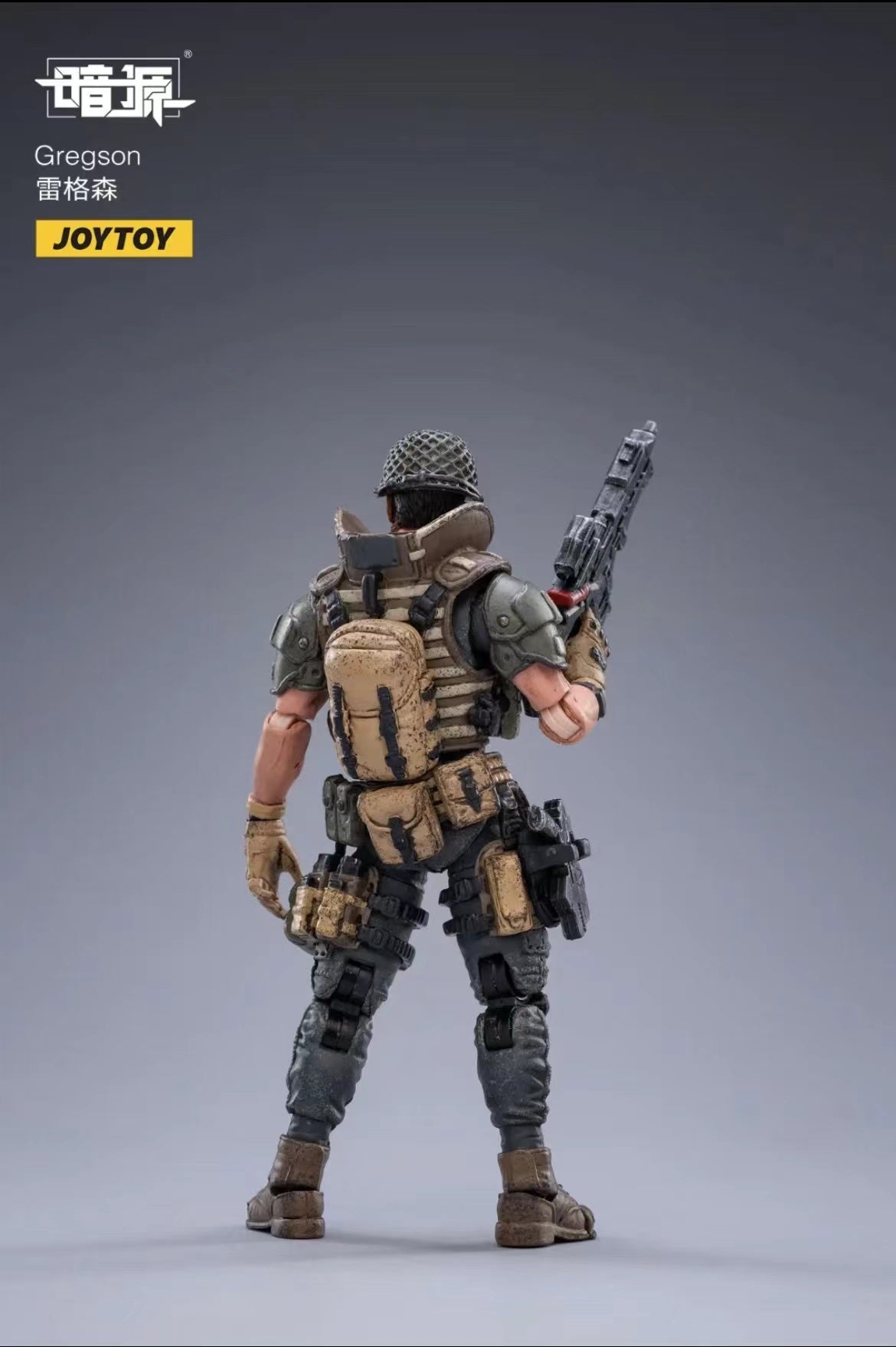 JOYTOY 1/18 Scale Dark Source Action Figure Set (3PCS) - Collectible Military Character Models for Display & Diorama Scenes