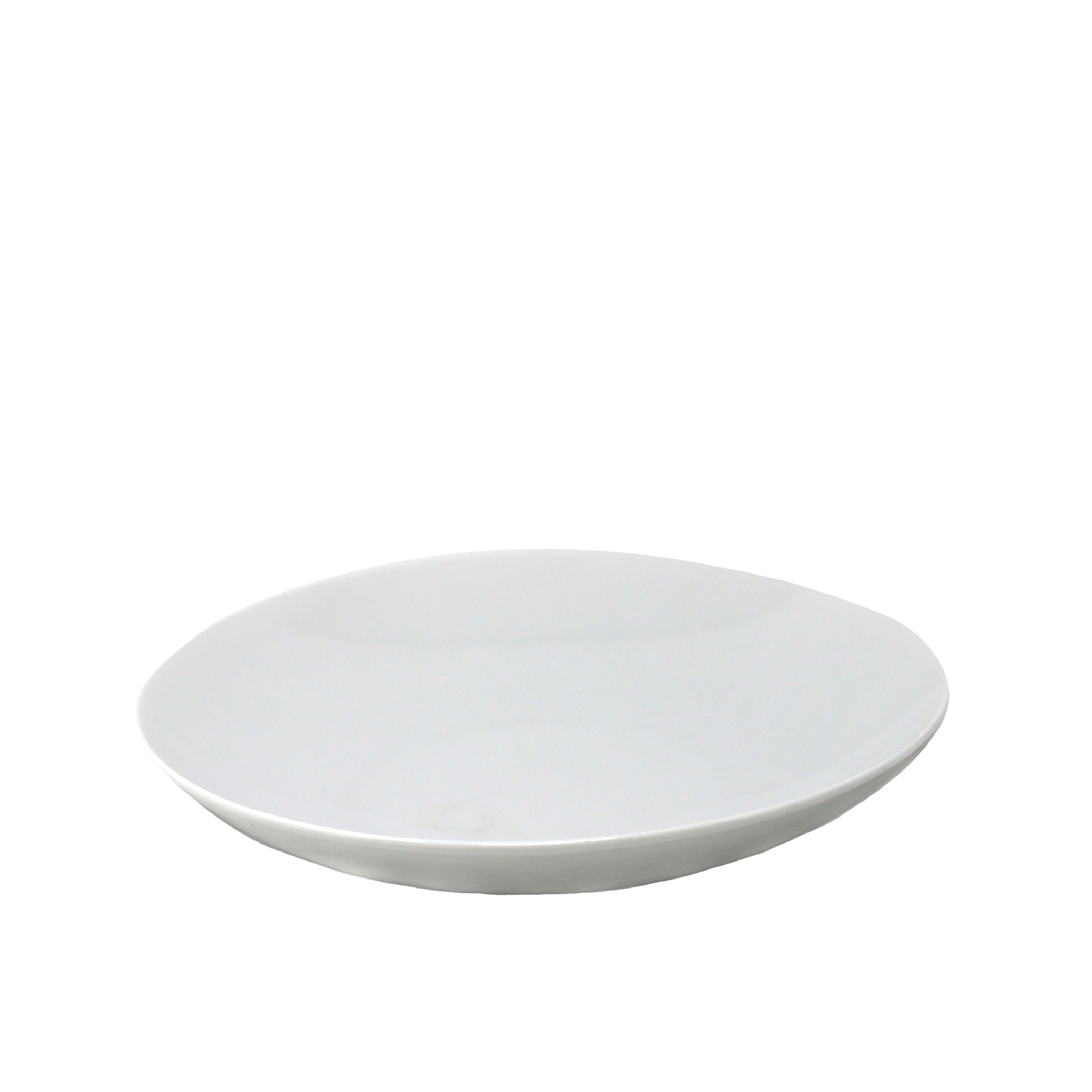 Nella 10.8 Inch Ellipse Plates - Set of 12 Durable Melamine Dinner Plates for Restaurants, Catering & Home Use - Elegant Serving Dishes for Parties, Events & Everyday Dining