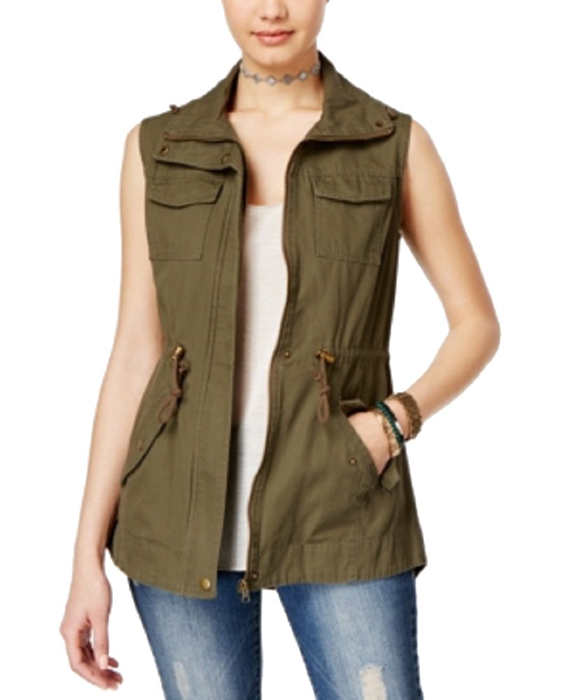 American Rag Juniors' Cargo Vest for Girls - Stylish Utility Vest with Multiple Pockets | Perfect for Outdoor Adventures, School, and Casual Wear