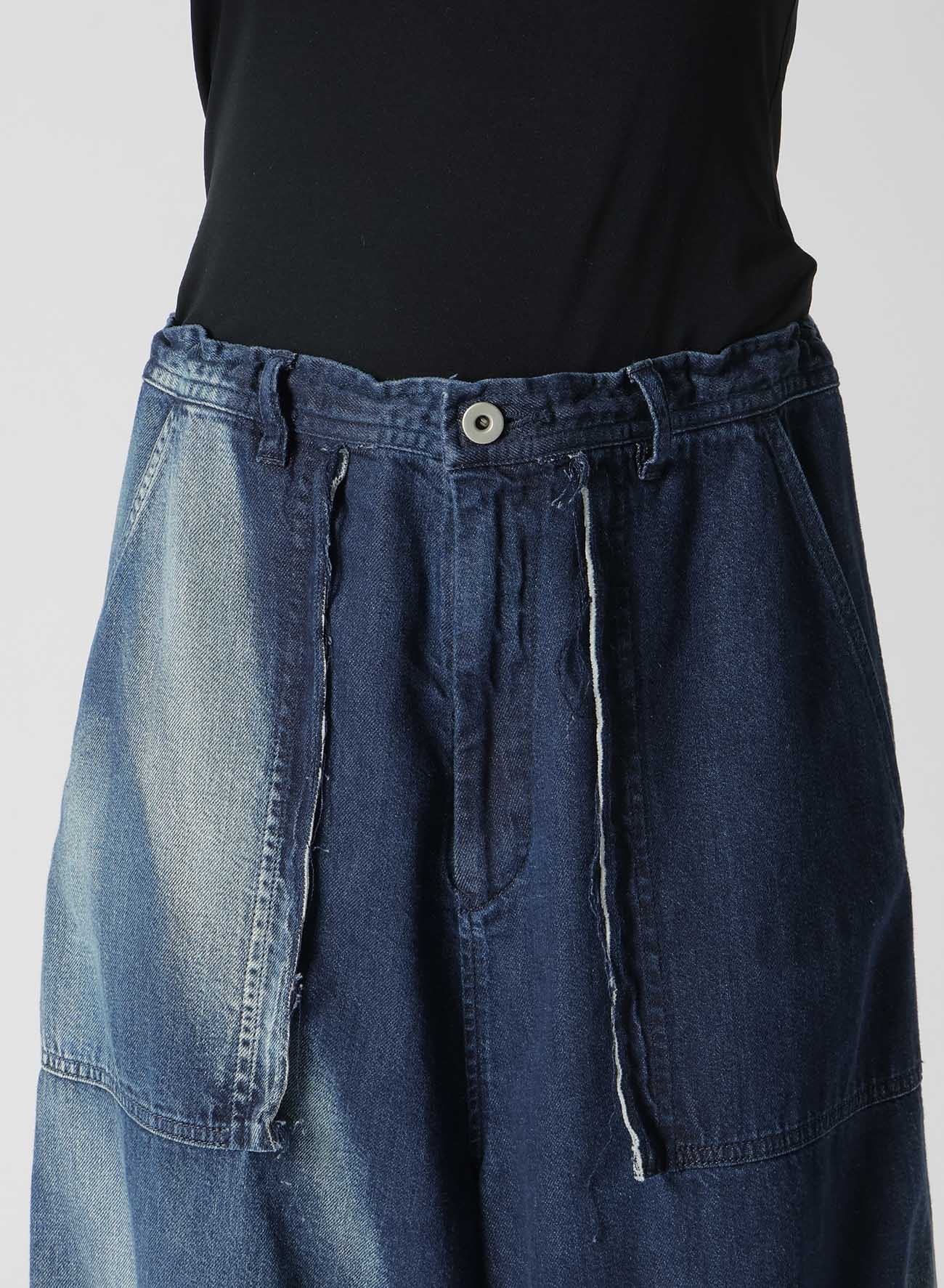 Spotted Denim Long Straight Pants for Women – High Waist Stretch Jeans, Comfortable & Stylish Casual Pants for Everyday Wear, Office, or Weekend Outings