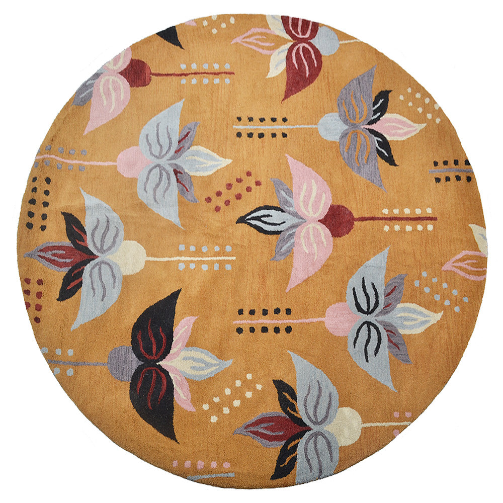 Blue Eyed Grass Hand Tufted Wool Rug - Soft Bohemian Area Rug for Living Room, Bedroom & Nursery Decor